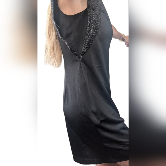 Vintage Aqua Dresses Sequin Sleeveless Mini Special Event Formal Dress Size 8 - Picture 16 of 16